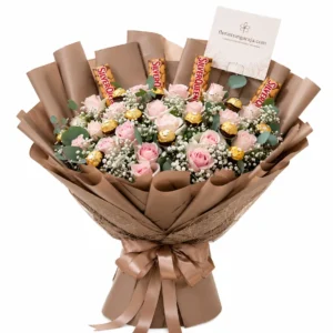 Mocha Rose Bouquet (Copy)